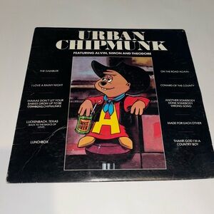 Urban Chipmunk Vinyl Record